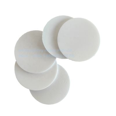 ถ้วยกลมรูปร่างแผ่นพลาสติกที่มีรูพรุน PE PTFE ซีลแท็บเล็ตและฝาปิดช่องระบายอากาศ